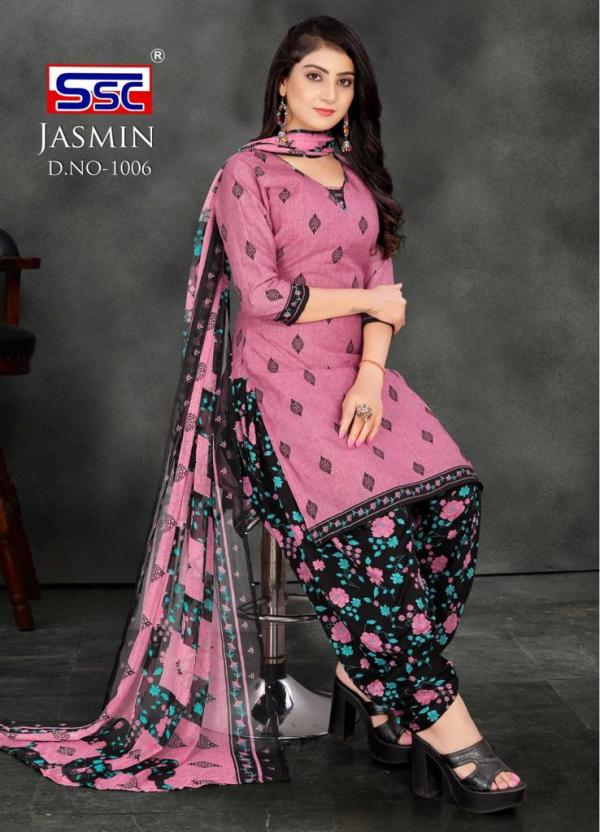 Ssc Jasmin Vol 33 Printed American Crepe Dress Material Collection